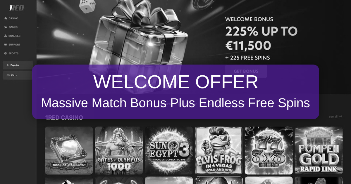 1Red Casino - Official Canadian Online Casino